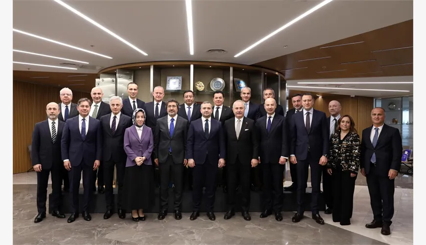 TCMB Başkanı Dr. Karahan TBB Yönetim Kurulu ile bir araya geldi